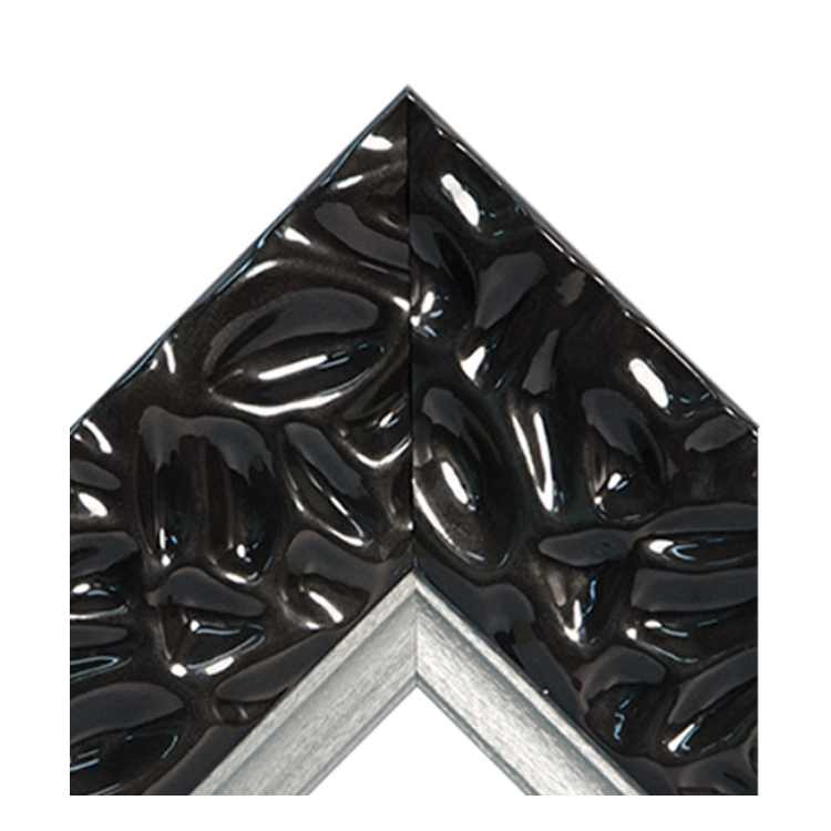 Calm Waters Black Platinum Crown Textured