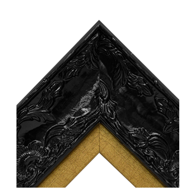 Renaissance Black Gloss-Antique Gold