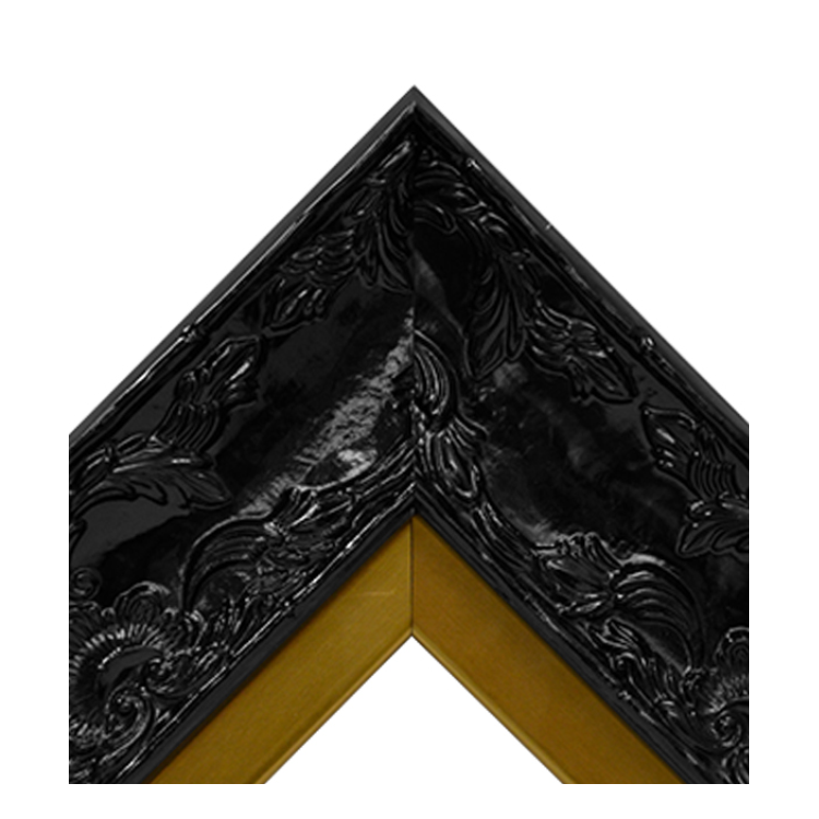 Renaissance Black Gloss-Brass