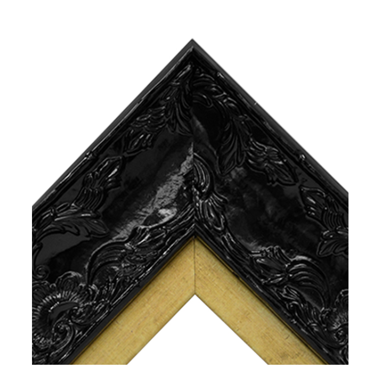 Renaissance Black Gloss-Guilded Gold