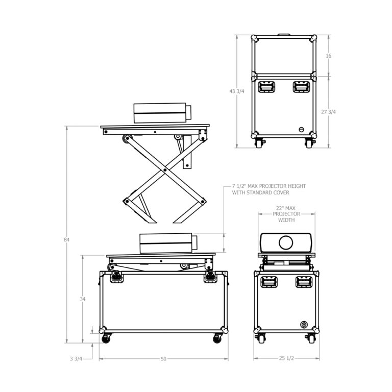 Retracta-Vu Travell Lift